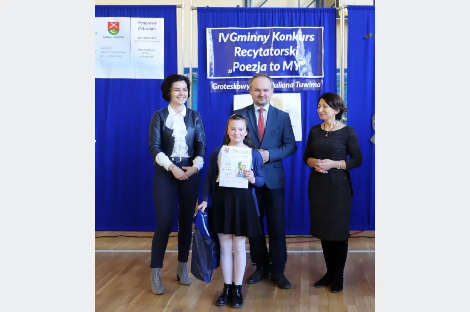 IV Gminny Konkurs Recytatorski  Poezja to MY. Groteskowy świat Juliana Tuwima - zdjęcie 14