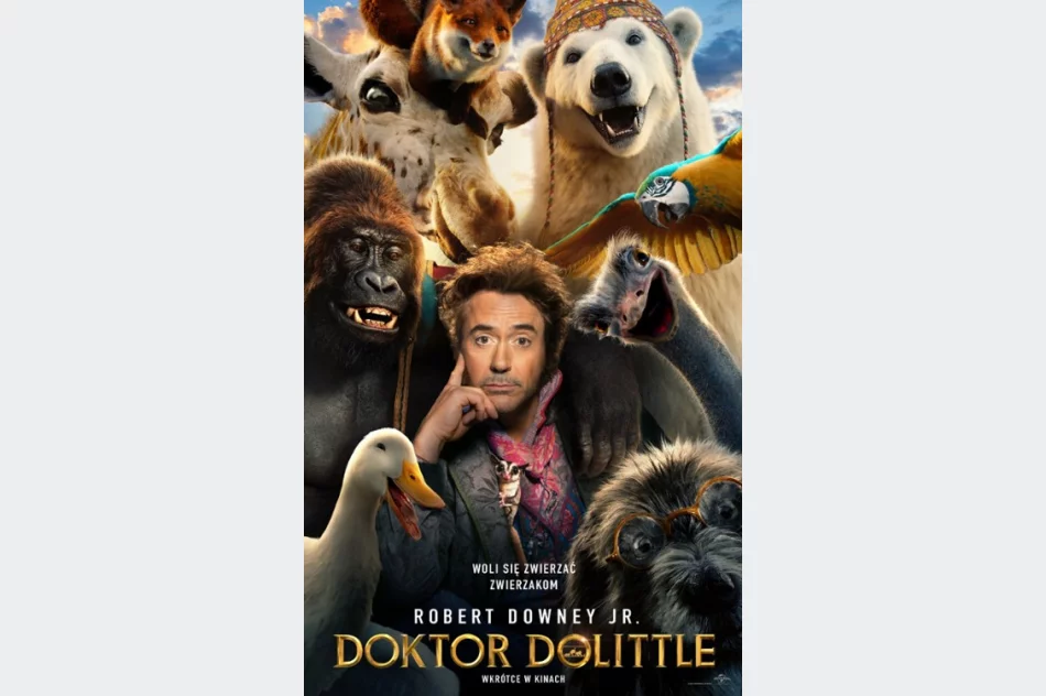  "Doktor Dolittle" od 31 stycznia na ekranie kina Klaps! - zdjęcie 2