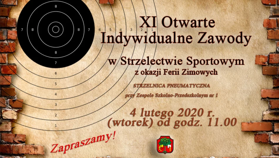 XI Otwarte Indywidualne Zawody Strzeleckie dla dzieci i młodzieży - zdjęcie 1