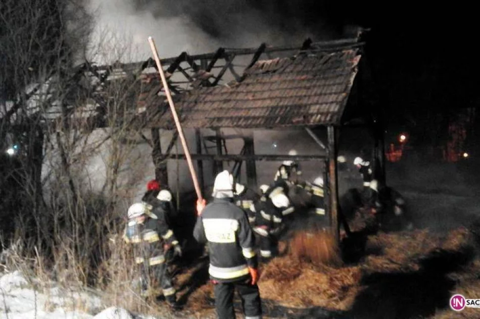 W Siedlcach paliła się stodoła - zdjęcie 3