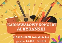 Karnawałowy Koncert Afrykański dla dzieci - zdjęcie główne