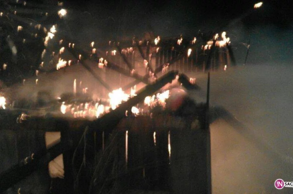 Pożary w Lipnicy Wielkiej i Roztoce - Brzezinach - zdjęcie 3