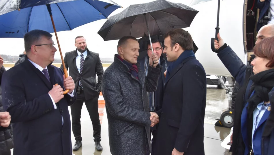 Prezydent Francji, Emmanuel Macron gości w Małopolsce - zdjęcie 1