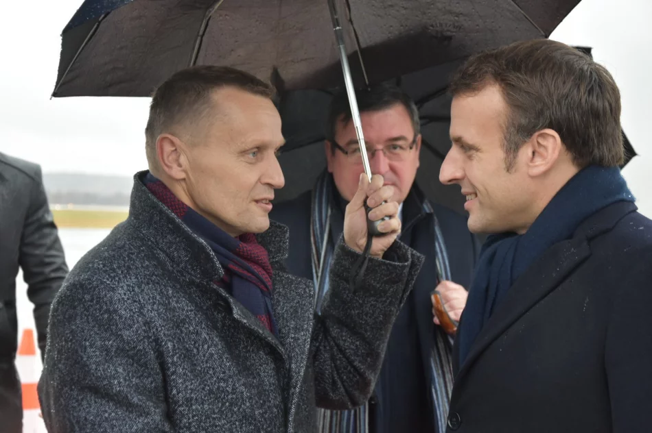 Prezydent Francji, Emmanuel Macron gości w Małopolsce - zdjęcie 2