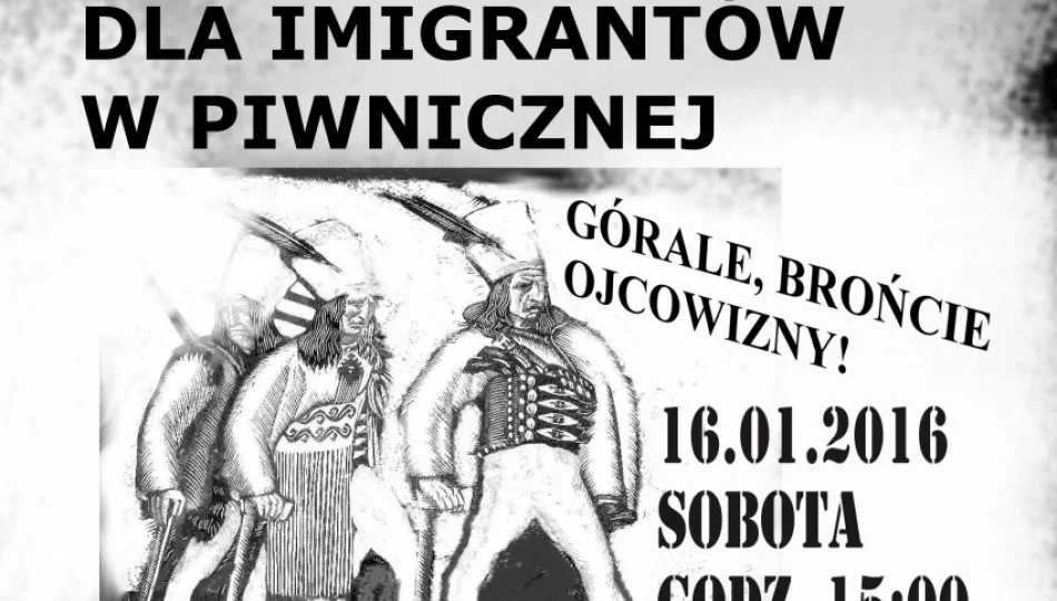 Narodowcy wzywają do manifestacji w Piwnicznej - zdjęcie 1