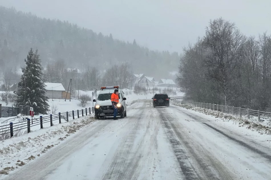 Kolejny dzień trudnych warunków drogowych - zdjęcie 6