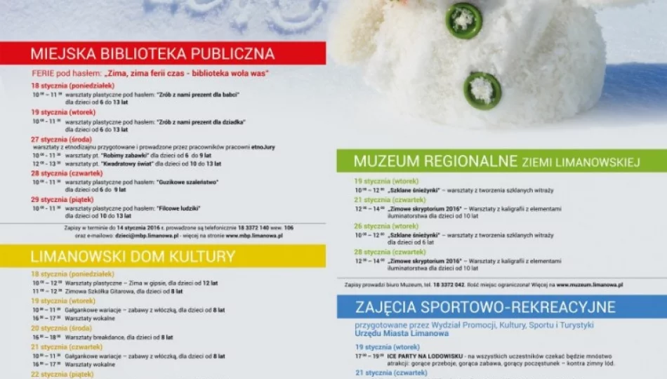 Ferie w mieście nie muszą być nudne! - zdjęcie 1