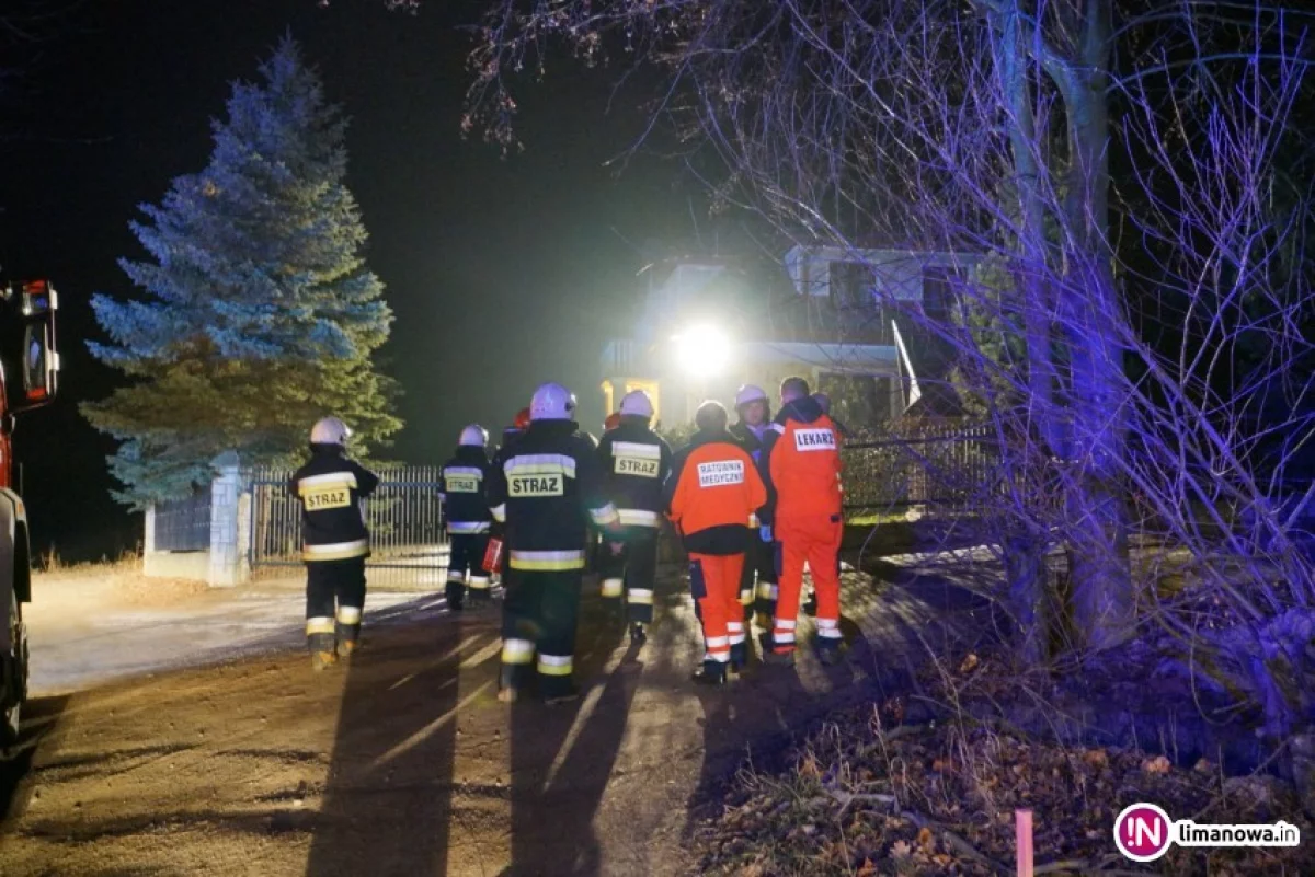 Pożar w kotłowni. Poparzony właściciel trafił do szpitala