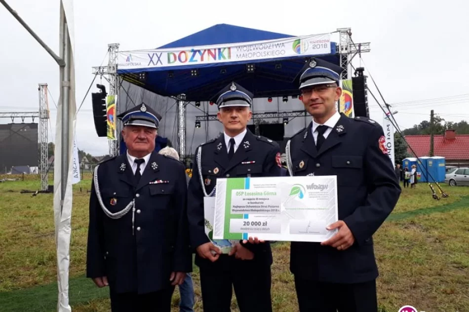 OSP Łososina Górna zdobyła III miejsce - zdjęcie 2