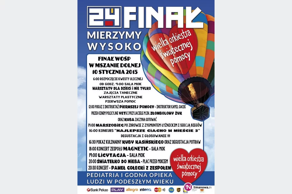 Jutro WOŚP zagra 24. finał - sprawdź program wydarzeń - zdjęcie 2