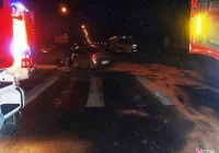 Zderzenie autobusu MPK i samochodu na Węgierskiej - zdjęcie główne