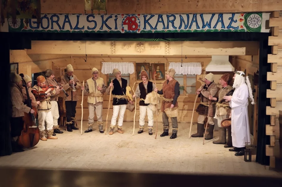 SREBRNA ROZETA dla kolędników z Pisarzowej na ogólnopolskim kolędowaniu w Bukowinie Tatrzańskiej - zdjęcie 5