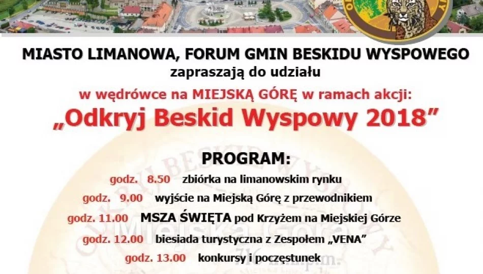 JUŻ ZA TYDZIEŃ ODKRYJ BESKID WYSPOWY - MIEJSKA GÓRA - zdjęcie 1