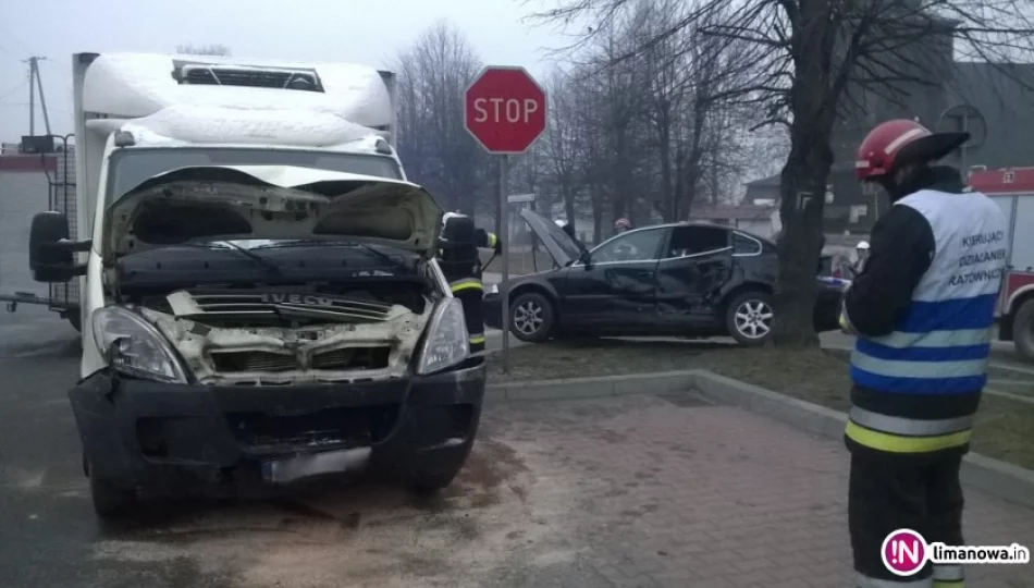 Zderzenie na skrzyżowaniu - zdjęcie 1