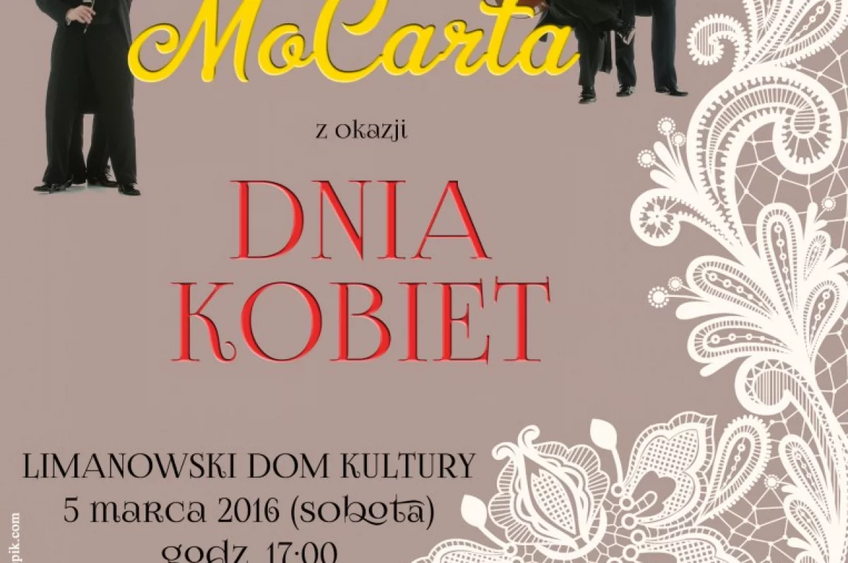 Koncert Grupy MoCarta z okazji Dnia Kobiet już w sobotę!