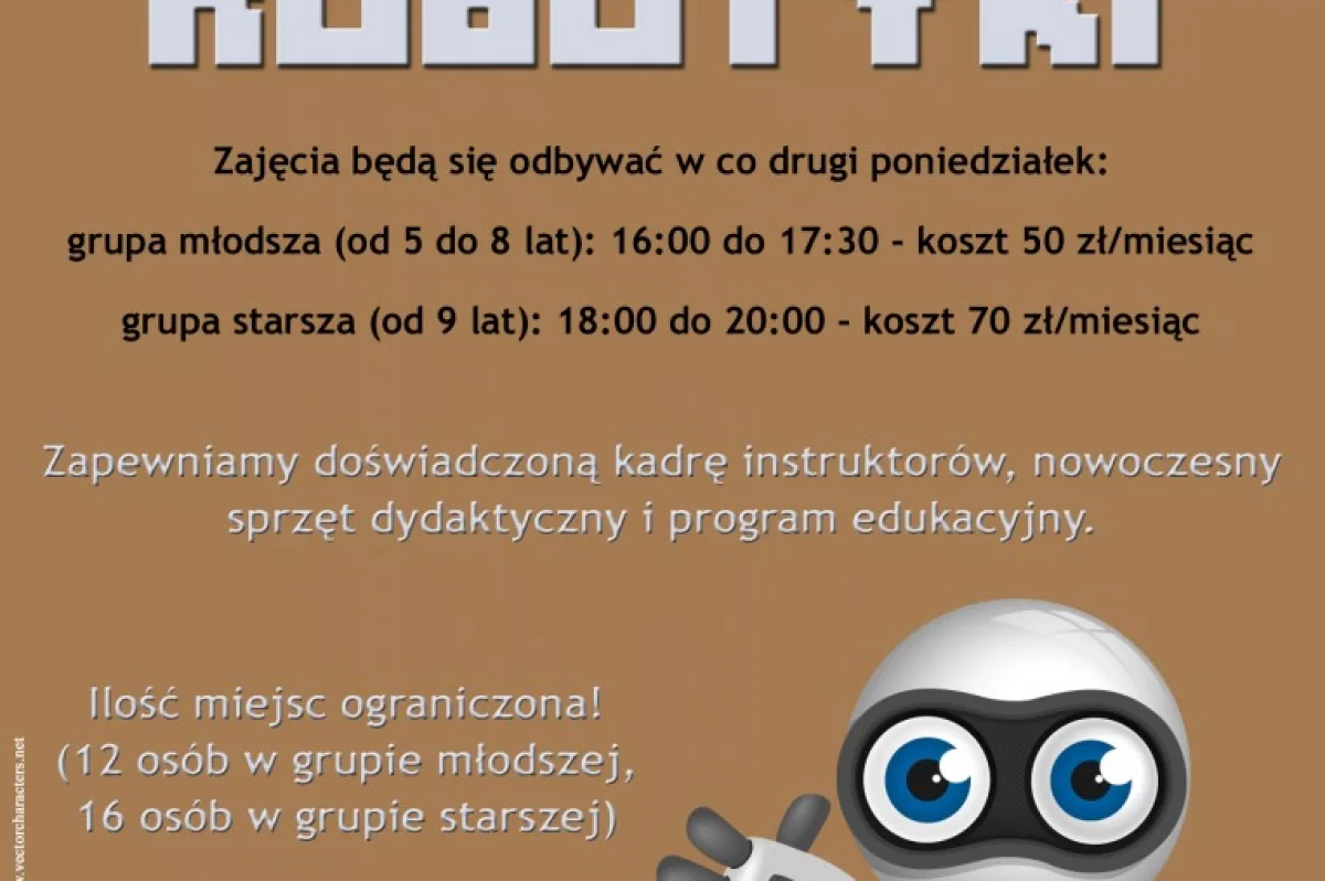 Pracownia Robotyki od kwietnia w LDK