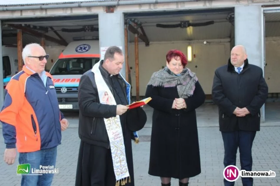 Nowa karetka dla limanowskiego szpitala. Głównym dotującym wojewoda - zdjęcie 4