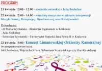 Spotkanie z kompozytorem – Julią Seeholzer w Limanowskim Domu Kultury - zdjęcie główne