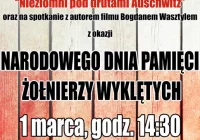 Narodowy Dzień Pamięci Żołnierzy Wyklętych - projekcja filmu oraz spotkanie z B. Wasztylem - zdjęcie główne