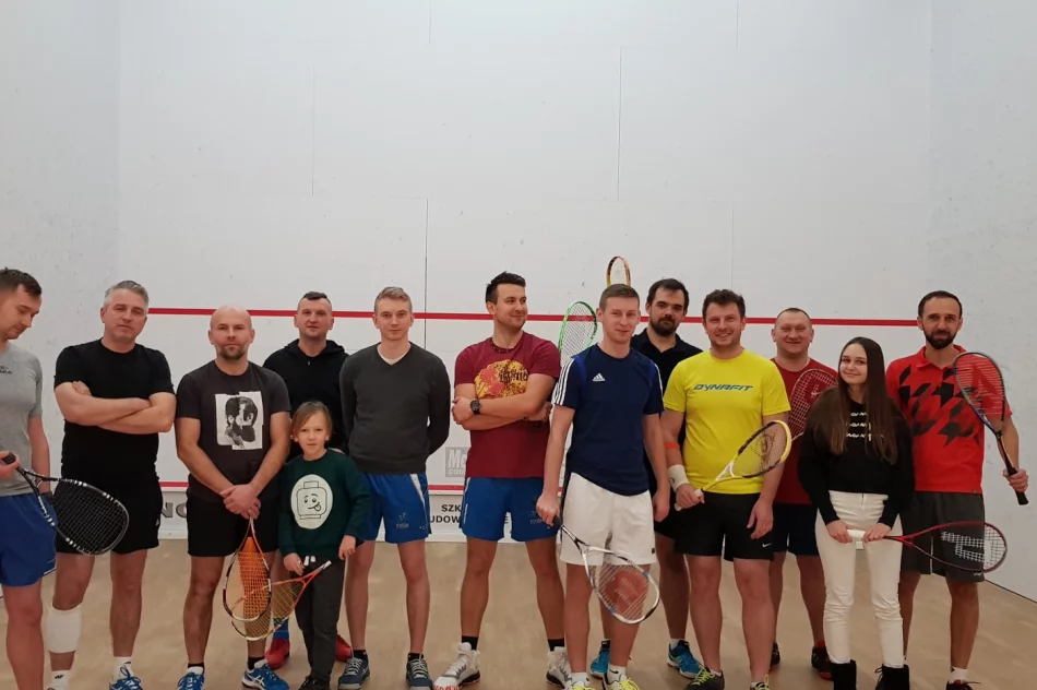 V turniej squasha: Florek wygrywa, ale Śmiech liderem - zdjęcie 2