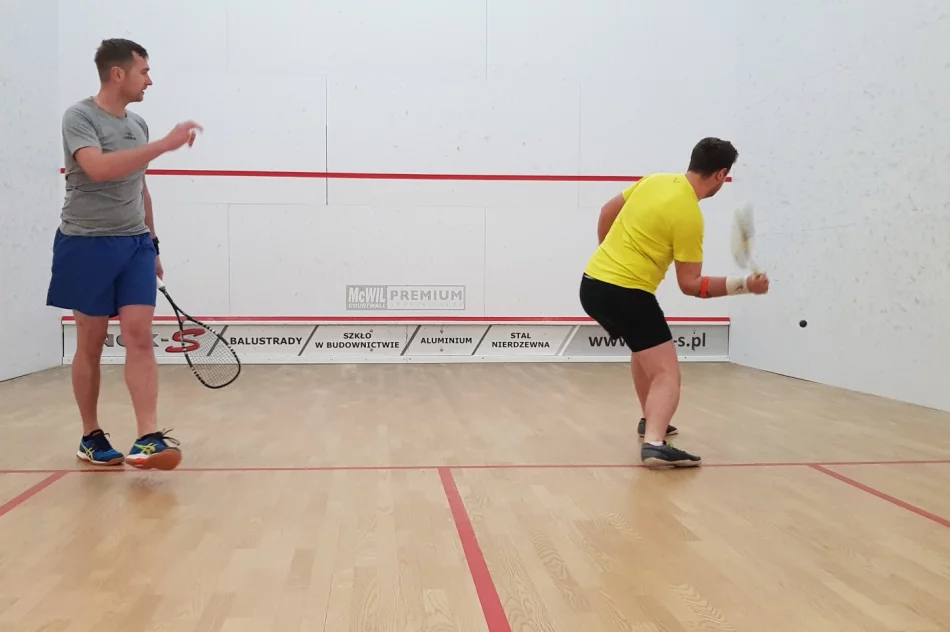 V turniej squasha: Florek wygrywa, ale Śmiech liderem - zdjęcie 4
