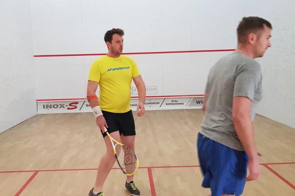 V turniej squasha: Florek wygrywa, ale Śmiech liderem - zdjęcie 5