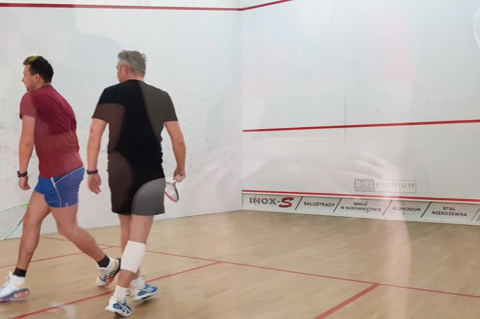 V turniej squasha: Florek wygrywa, ale Śmiech liderem - zdjęcie 6