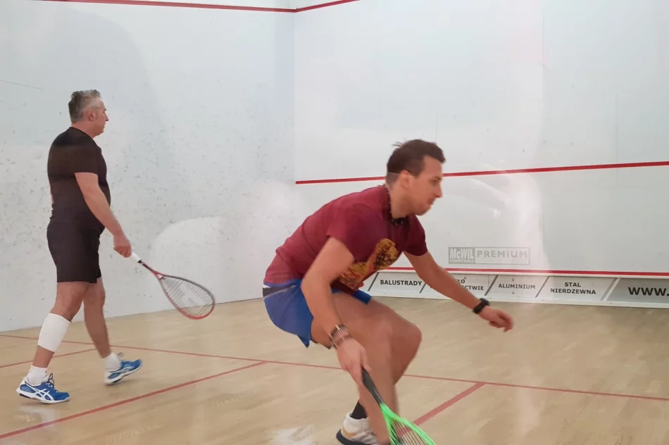 V turniej squasha: Florek wygrywa, ale Śmiech liderem - zdjęcie 7