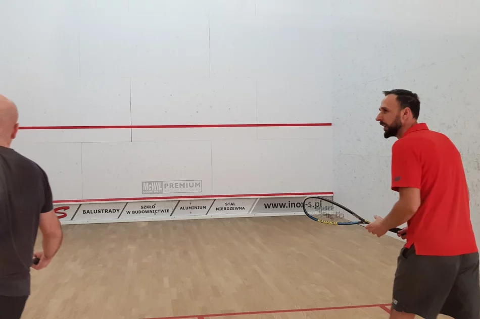 V turniej squasha: Florek wygrywa, ale Śmiech liderem - zdjęcie 16