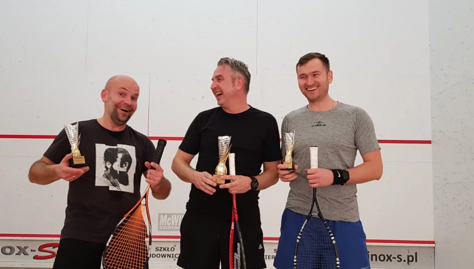 V turniej squasha: Florek wygrywa, ale Śmiech liderem - zdjęcie 1