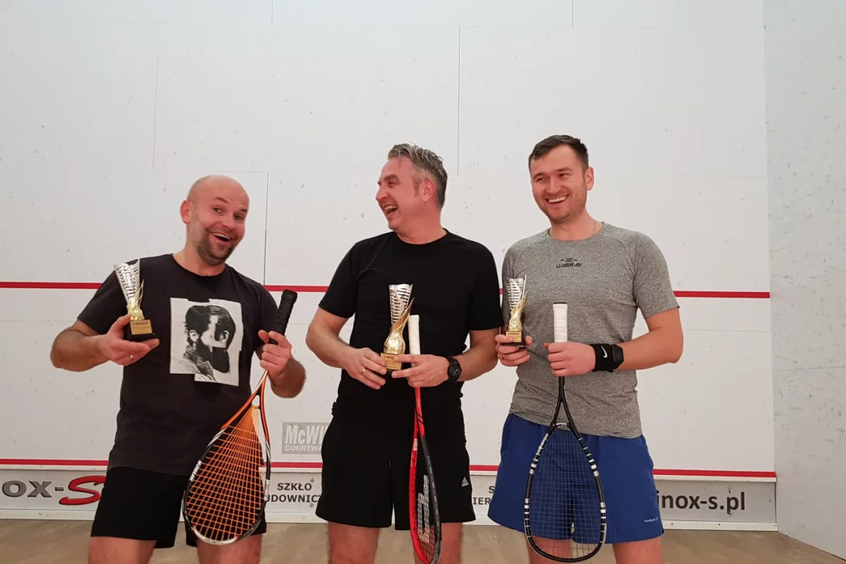 V turniej squasha: Florek wygrywa, ale Śmiech liderem