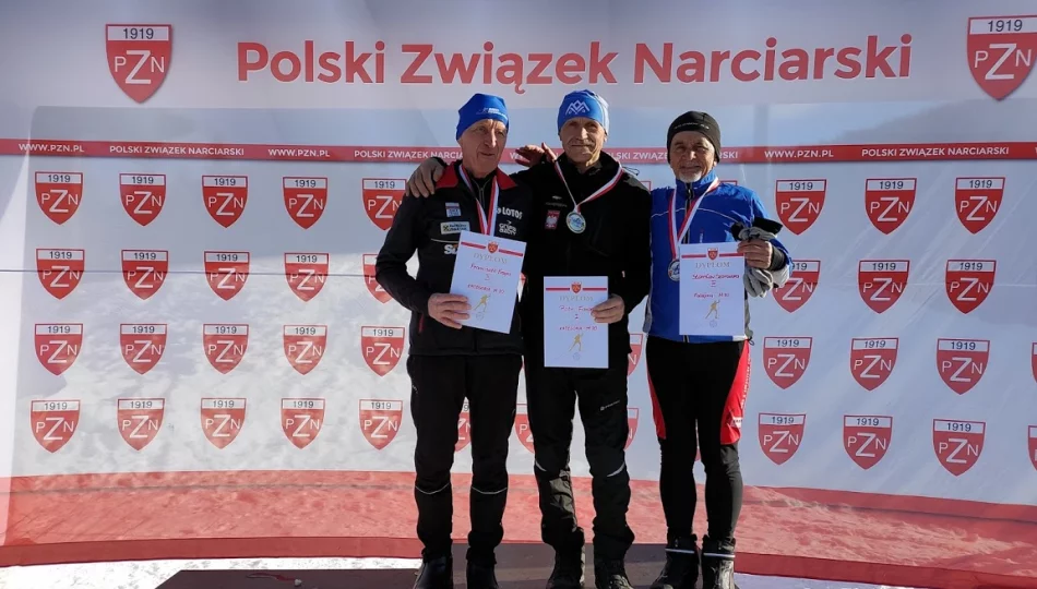 Z medalami na narciarskich Mistrzostwach Polski. 71-latek ze złotem. - zdjęcie 1