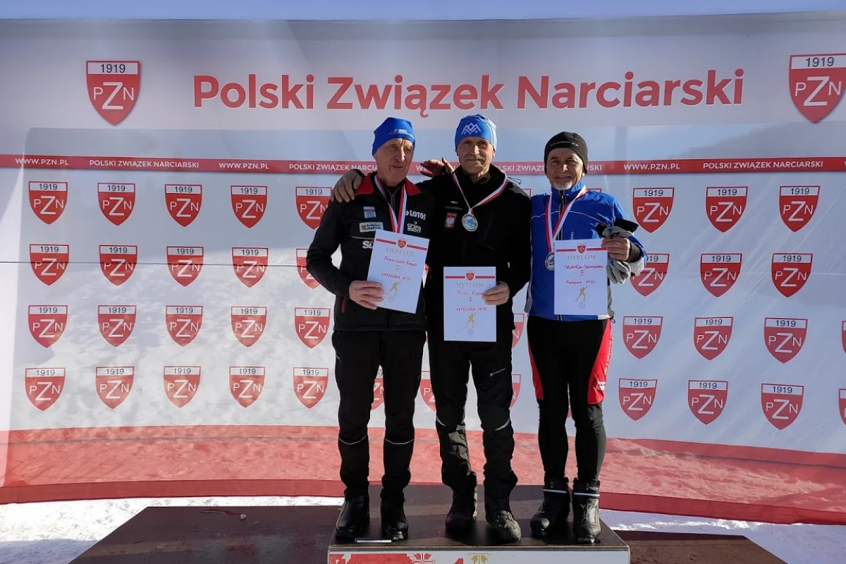 Z medalami na narciarskich Mistrzostwach Polski. 71-latek ze złotem.