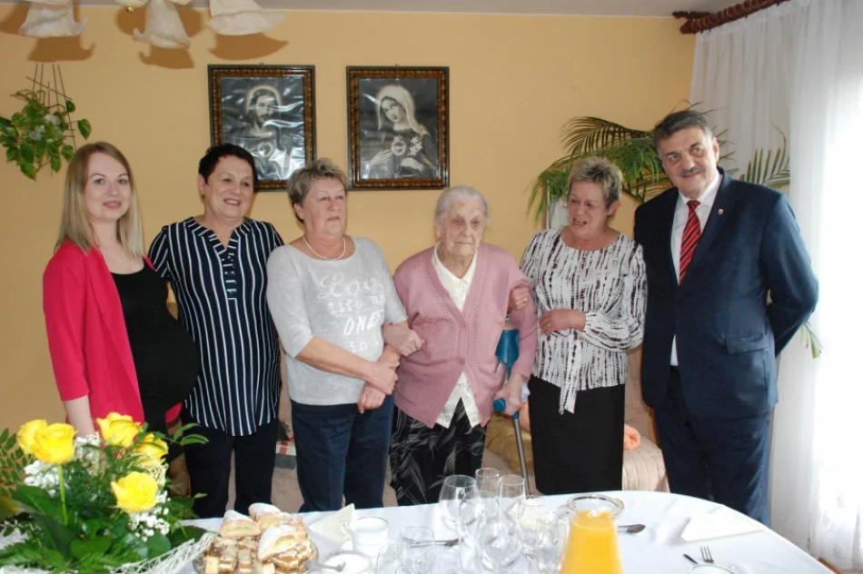 Józefa Rusnak obchodziła setne urodziny - zdjęcie 2