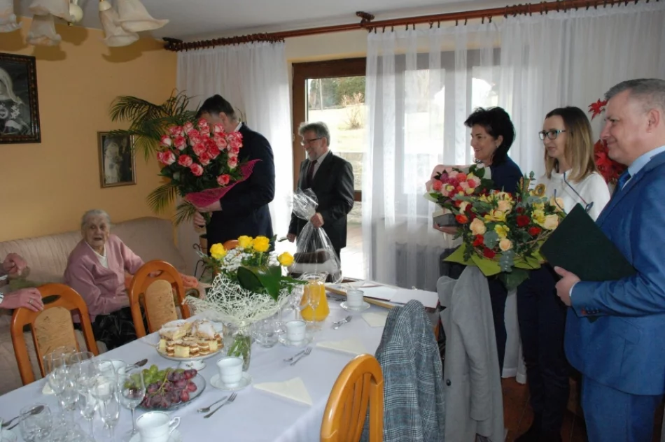 Józefa Rusnak obchodziła setne urodziny - zdjęcie 3