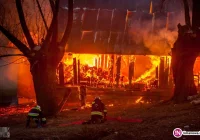 Przyczyny pożarów wciąż nieustalone. Pracują nad tym policjanci - zdjęcie główne