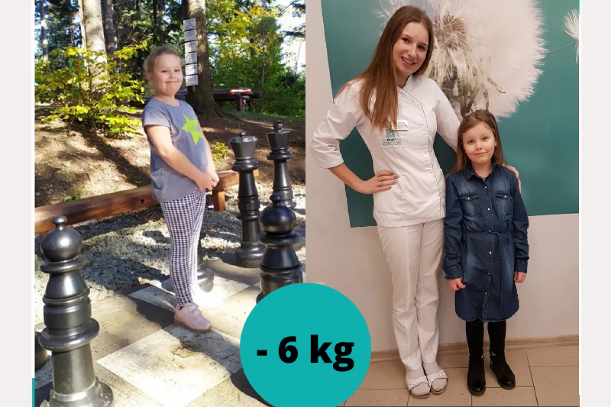8-letnia Ola schudła 6 kg i straciła 8 cm w pasie z Projekt Zdrowie!
