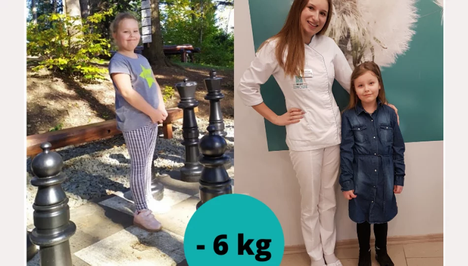 8-letnia Ola schudła 6 kg i straciła 8 cm w pasie z Projekt Zdrowie! - zdjęcie 1