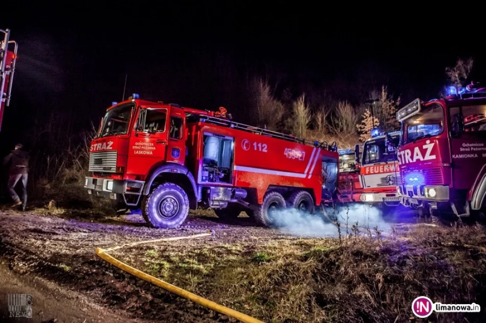 Spłonął dom letniskowy - 200 tys. zł strat (wideo) - zdjęcie 2