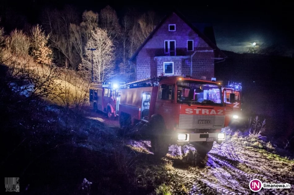 Spłonął dom letniskowy - 200 tys. zł strat (wideo) - zdjęcie 3