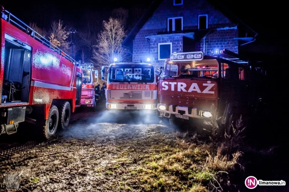 Spłonął dom letniskowy - 200 tys. zł strat (wideo) - zdjęcie 4