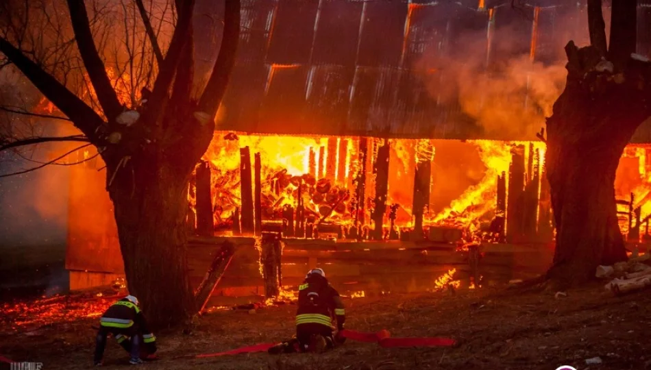 Znaczne straty w wyniku pożaru (wideo) - zdjęcie 1