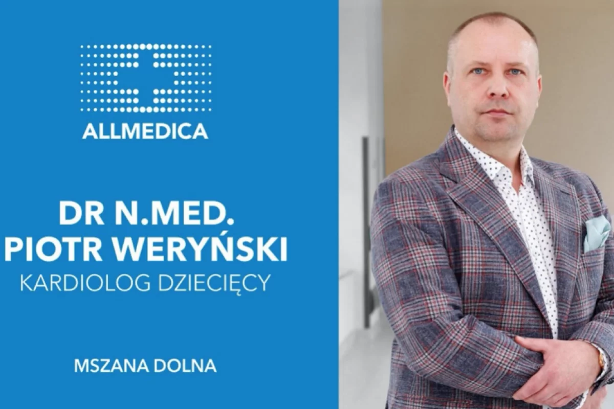 Jedyny kardiolog dziecięcy w powiecie limanowskim już dostępny w ALLMEDICA w Mszanie Dolnej!
