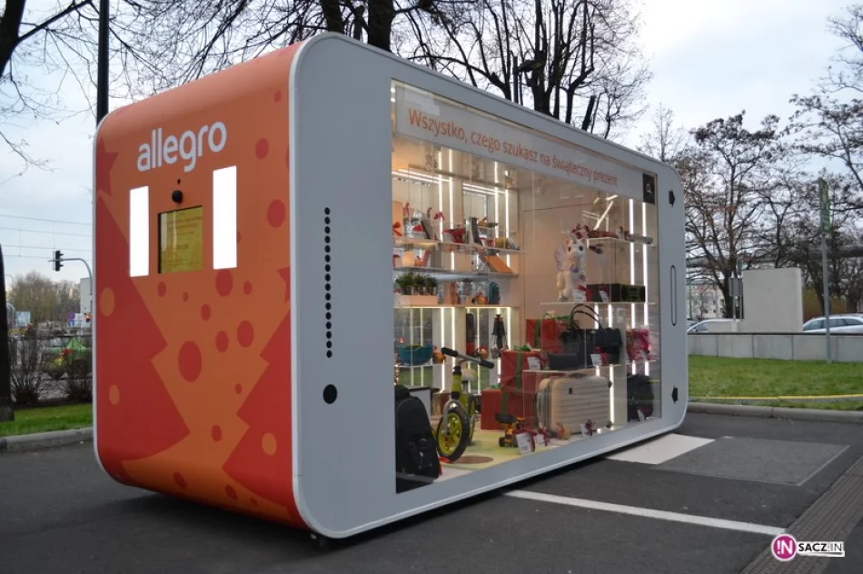 „Czego szukasz na Nowy Rok?” - Allegro na Rynku w Nowym Sączu - zdjęcie 3