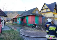 W domu wybuchł pożar. Strażacy szukali właścicielki - zdjęcie główne