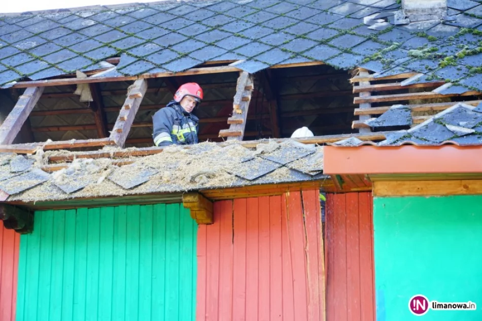 W domu wybuchł pożar. Strażacy szukali właścicielki - zdjęcie 2