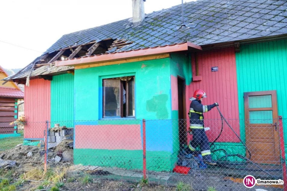 W domu wybuchł pożar. Strażacy szukali właścicielki - zdjęcie 3