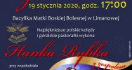 Koncert kolęd „Hej kolęda!” - wspólne kolędowanie z Hanką Rybką w limanowskiej Bazylice - zdjęcie 2