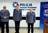 Limanowska policja przywitała nowego komendanta - zdjęcie główne
