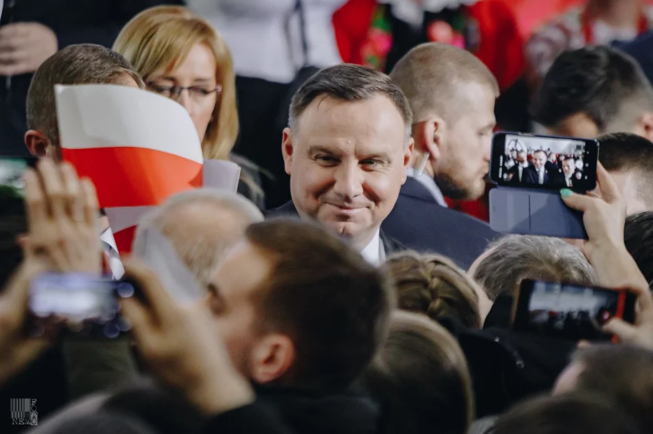 Prezydent Andrzej Duda w Limanowej (wybory 2020) - zdjęcie 19